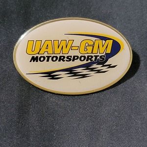 UAW-GM Motorsports  Pin